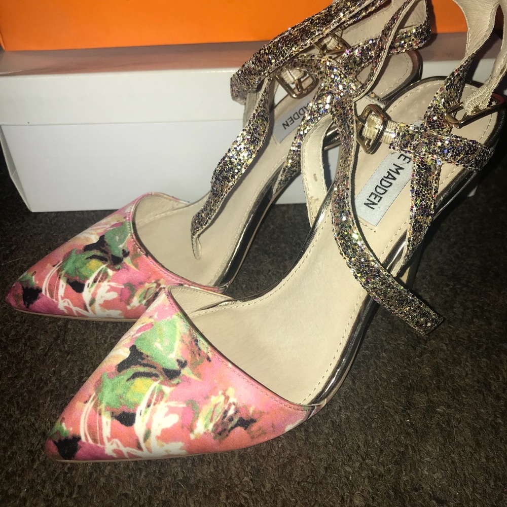 Steve Madden Floral Stiletto